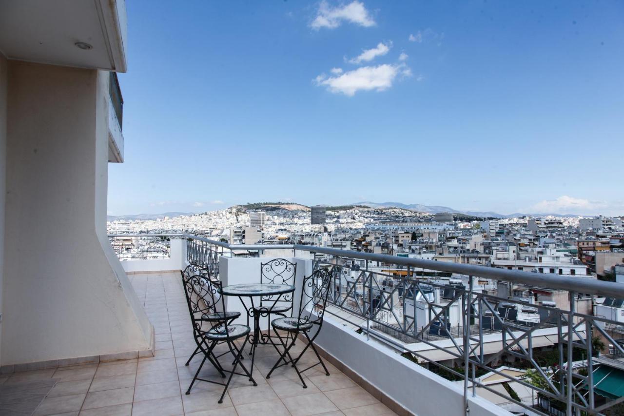 Penthouse With Fabulous Views Zografou Appartement Athene Buitenkant foto