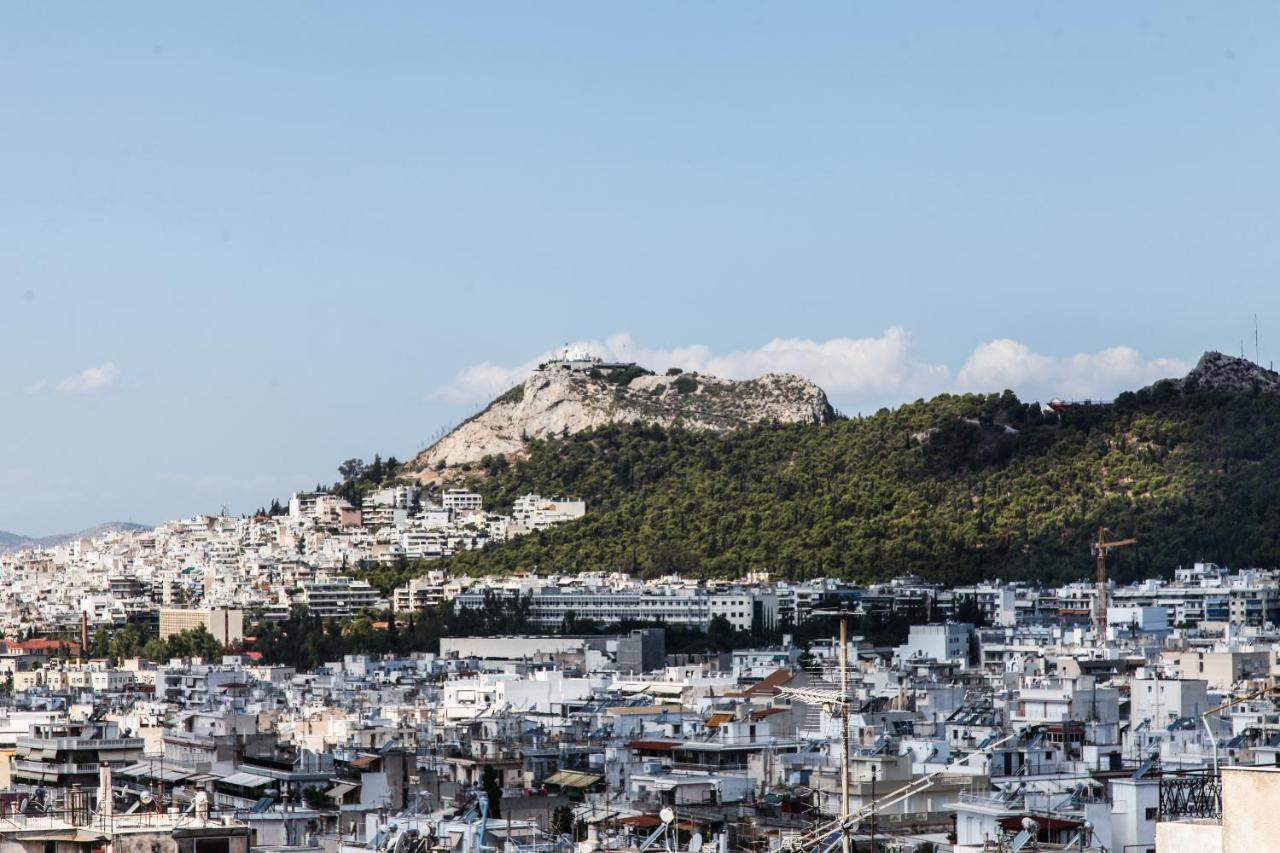Penthouse With Fabulous Views Zografou Appartement Athene Buitenkant foto