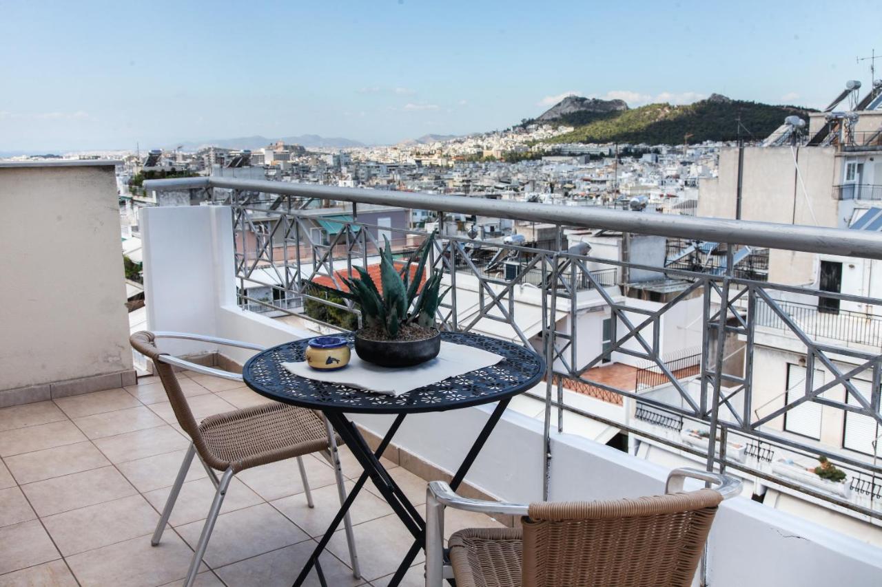 Penthouse With Fabulous Views Zografou Appartement Athene Buitenkant foto