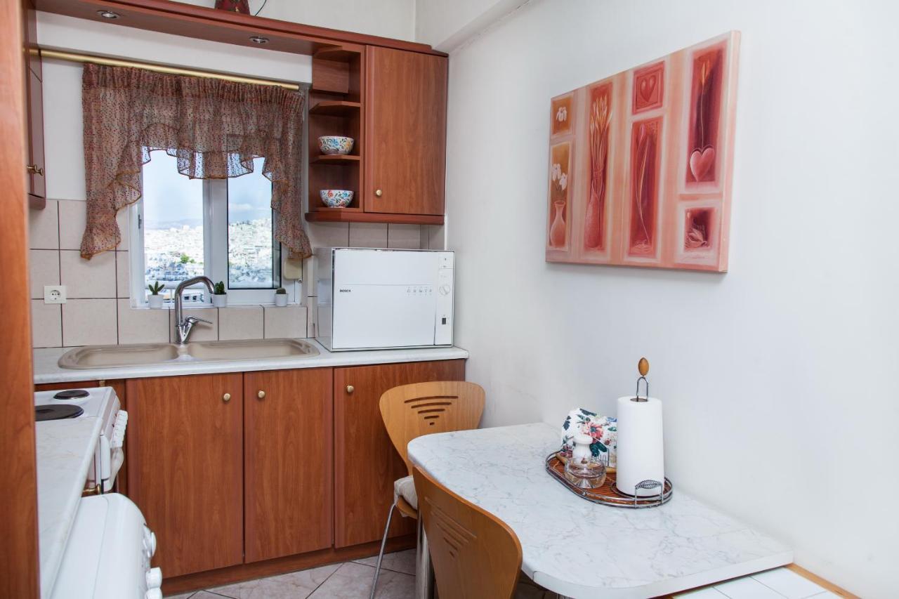 Penthouse With Fabulous Views Zografou Appartement Athene Buitenkant foto